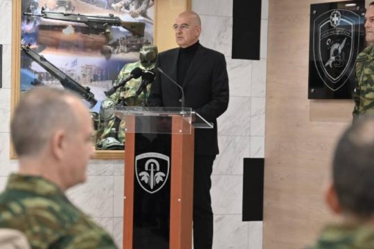 Στην Ξάνθη ο Νίκος Δένδιας: «Τα στελέχη των Ενόπλων Δυνάμεων διαφυλάττουν την ακεραιότητα της πατρίδας μας»